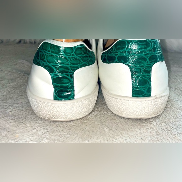 🔥🔥Mens Authentic Gucci Ace Low Top Sneakers Shoes Sz 11 / Good Condition!! - Picture 4 of 7